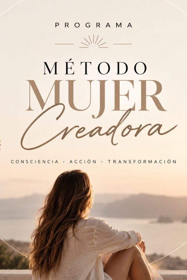 🌙 MÉTODO MUJER CREADORA Programa online de MANIFESTACIÓN consciente y desarrollo personal